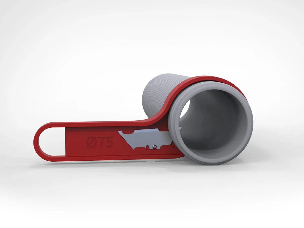 Cuțit pentru conducte de ventilație HEATPEX ARIA CONNECT Ø75 mm