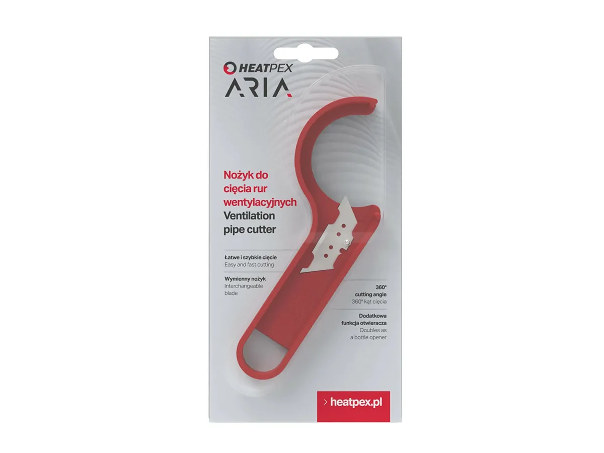 Cuțit pentru conducte de ventilație HEATPEX ARIA CONNECT Ø75 mm